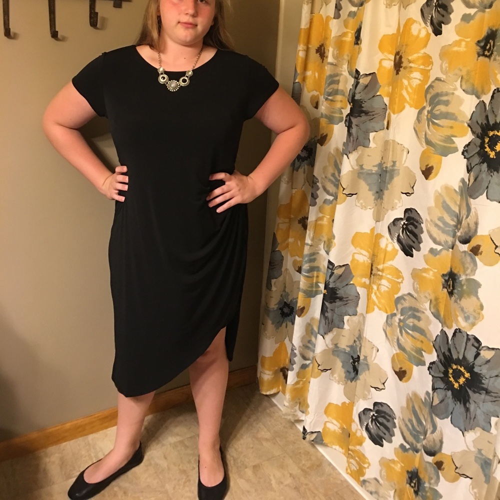 Adorable little black dress!  18/20 Cato brand